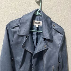 Steve Madden Suede Blue Jacket